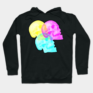 Low Poly Skulls Hoodie